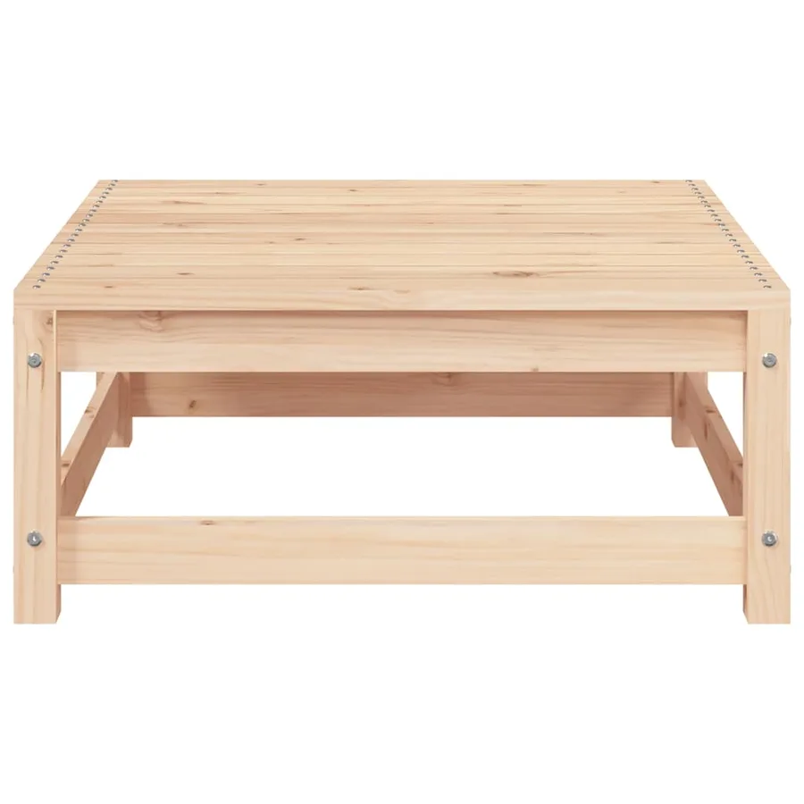 Salon de jardin 2 pcs avec coussins Bois de pin massif - 8