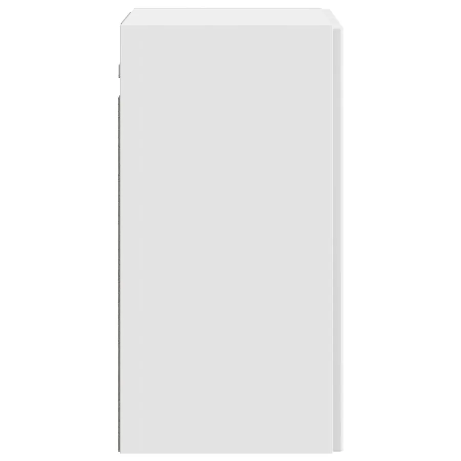 Armoire Murale Blanc brillant 59 x 31 x 60 cm Bois d'ingénierie - 5