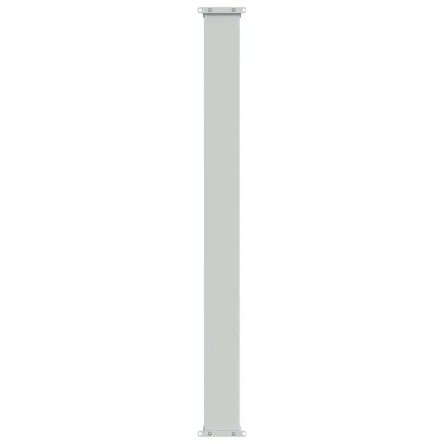 Auvent latéral rétractable de patio 100x500 cm Crème - 5