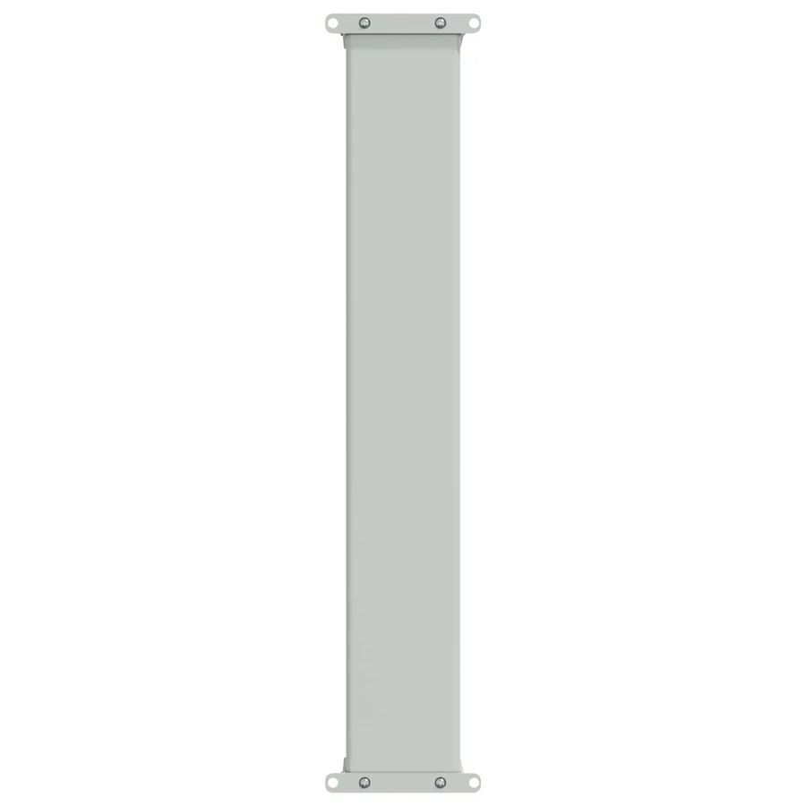 Auvent latéral 60 x 300 cm 100% polyester fer acier - 4