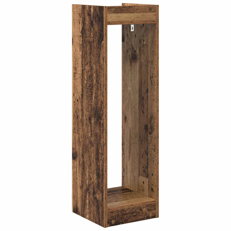 Support de Plante Bois ancien 30 x 30 x 100 cm - 7