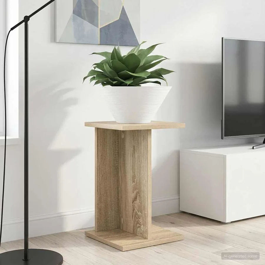 Support de Plante 2 pc Chêne Sonoma 25 x 25,5 x 40,5 cm
