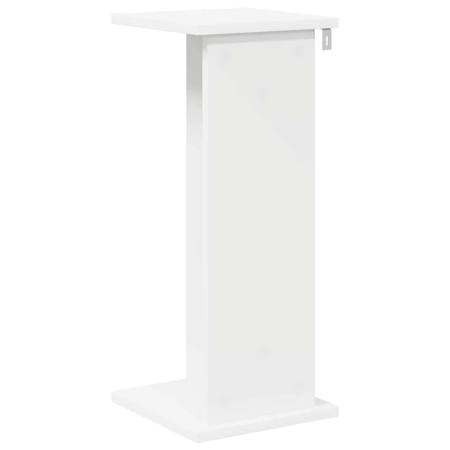 Support de Plante Blanc 25 x 25,5 x 60,5 cm Bois d’ingénierie - 7