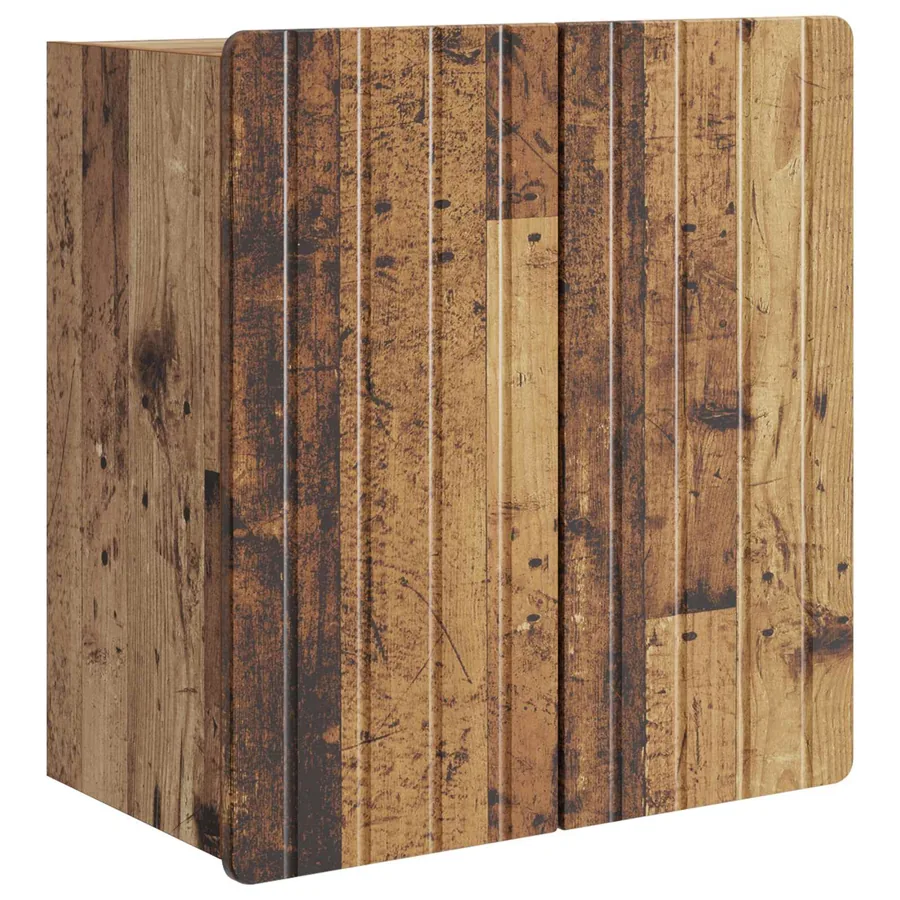 Armoire Murale Bois ancien 59 x 31 x 64 cm Bois d'ingénierie - 2
