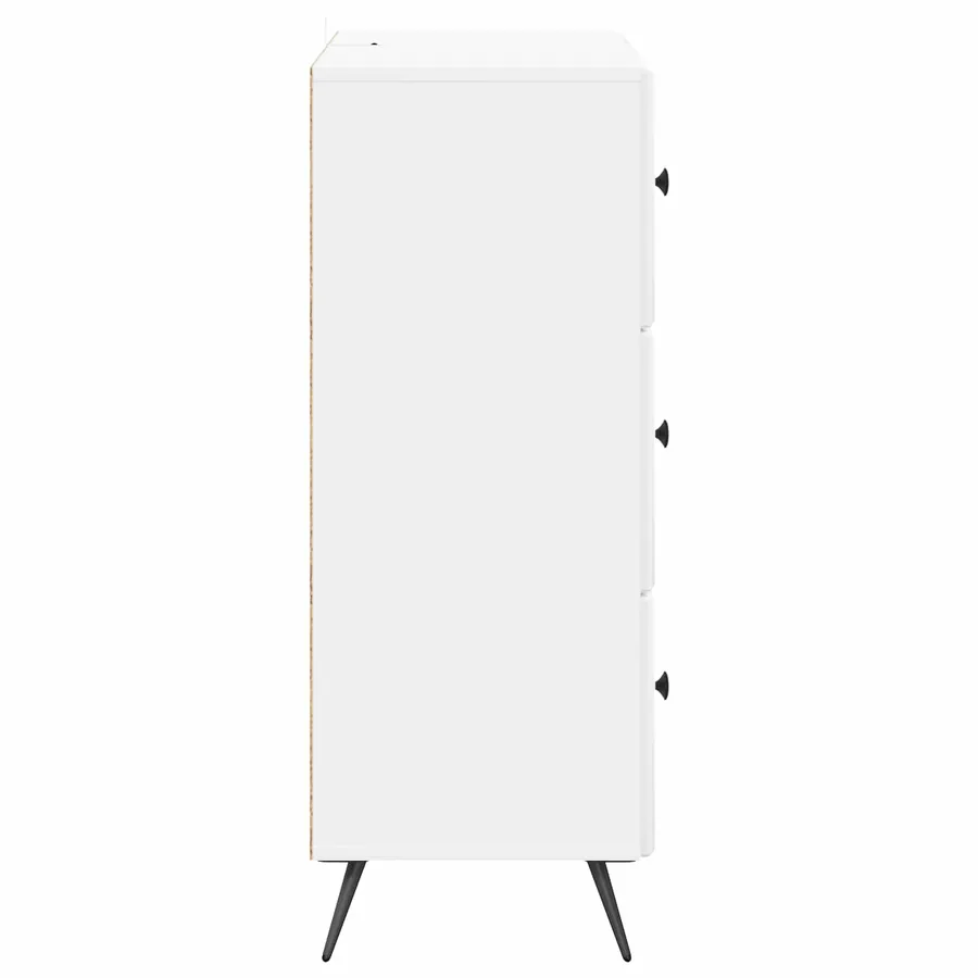 Armoire à tiroirs Blanc brillant 66 x 34,5 x 90 cm - 7