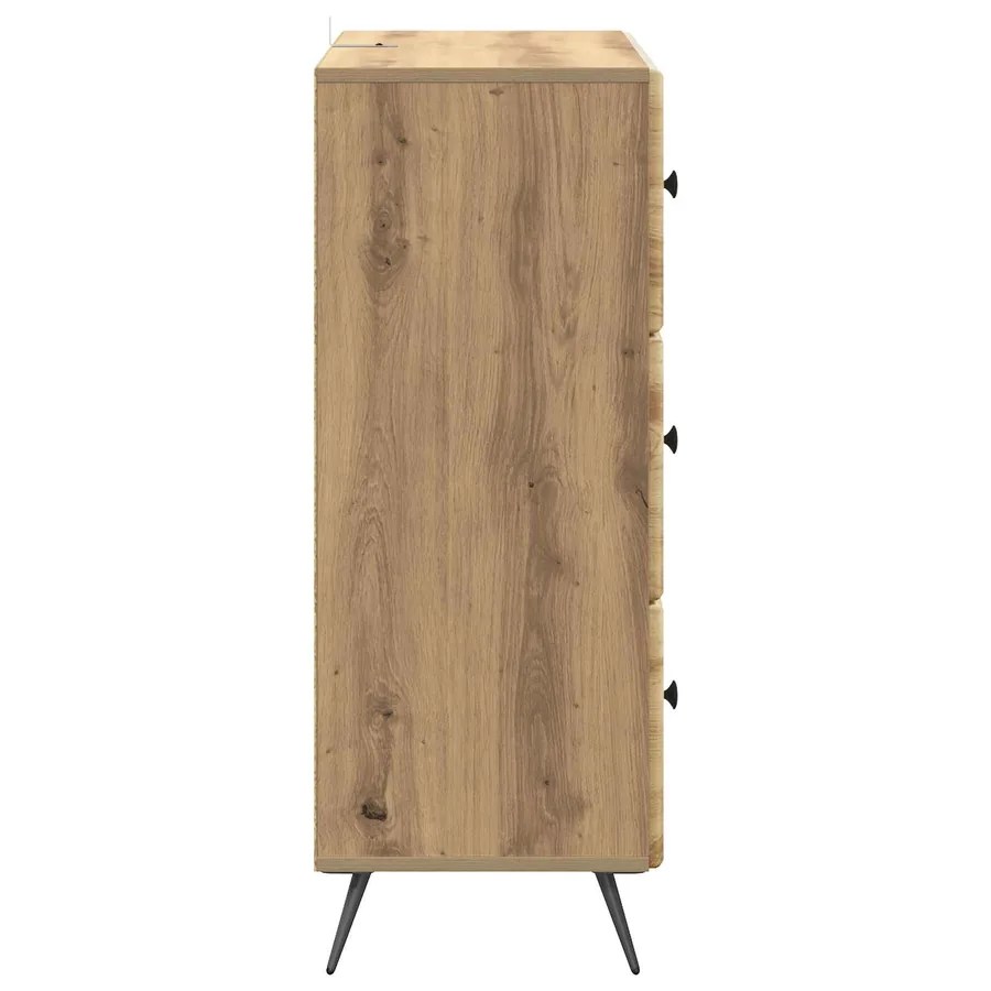 Armoire à tiroirs 66 x 34,5 x 90 cm Bois d'ingénierie - 7
