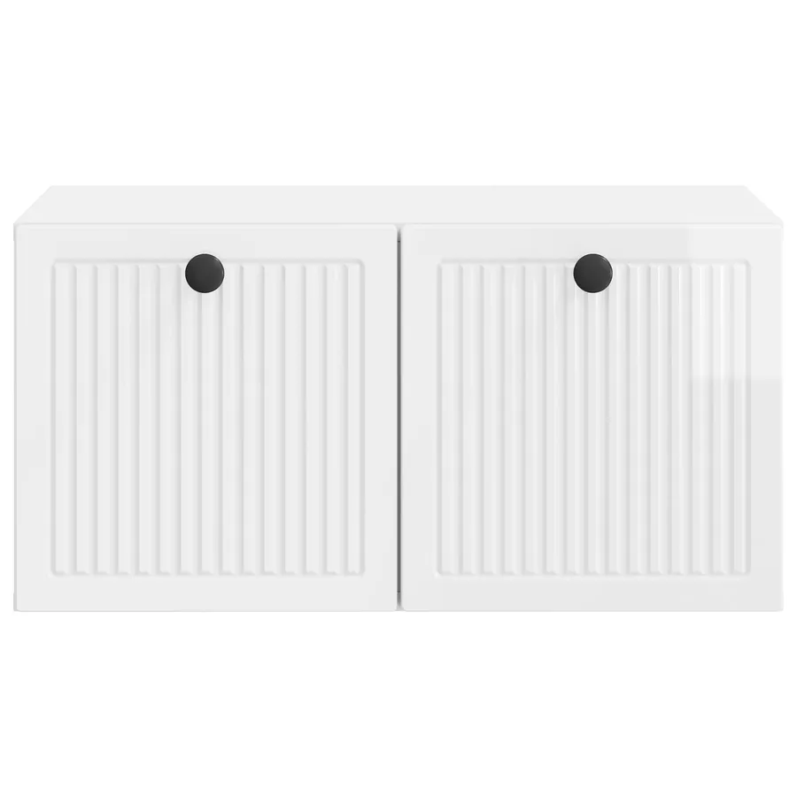 Meuble TV mural Montage mural Blanc brillant 59,5 x 41 x 30 cm - 6