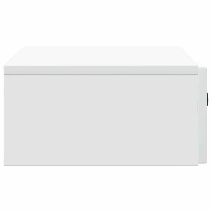 Table d'appoint murale Blanc 59 x 34,5 x 17 cm - 6