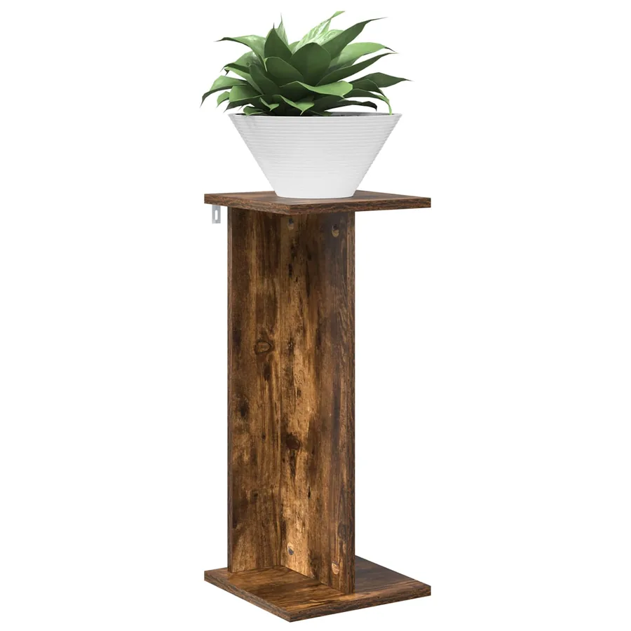 Support de Plante Chêne Fumé 25 x 25,5 x 60,5 cm - 3