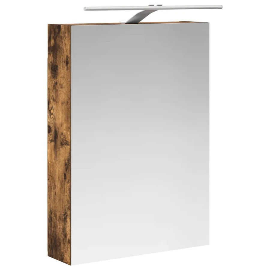 Ensemble de mobilier de salle de bain 5 pcs Chêne fumé - 7