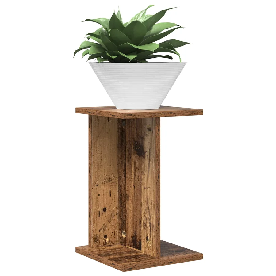 Support de Plante 2 pc Bois ancien 25 x 25,5 x 40,5 cm - 3