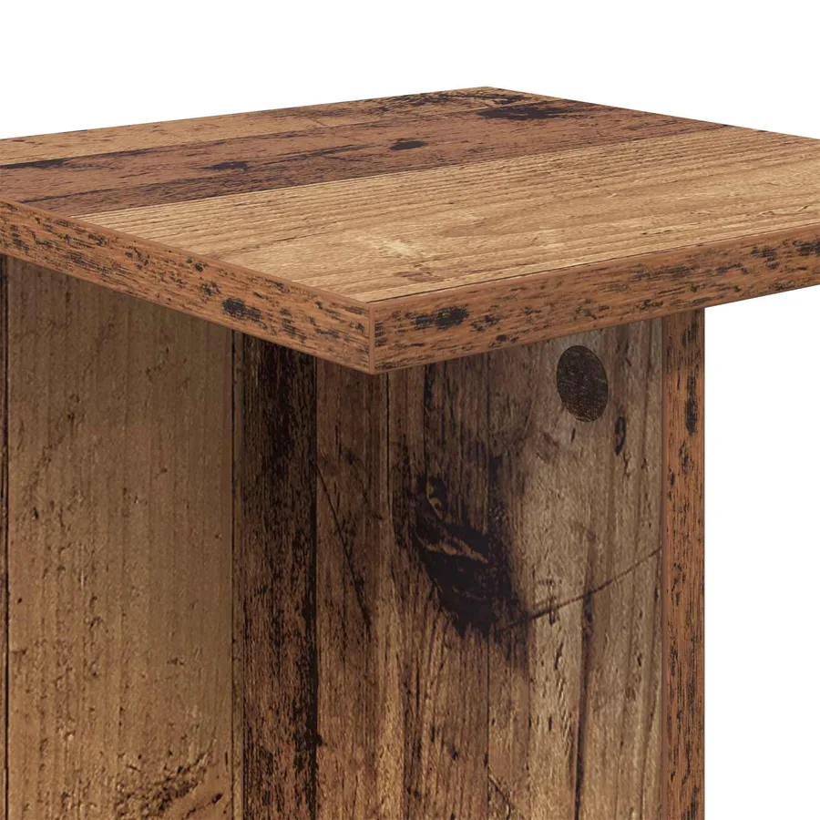 Support de Plante 2 pc Bois ancien 25 x 25,5 x 40,5 cm - 9