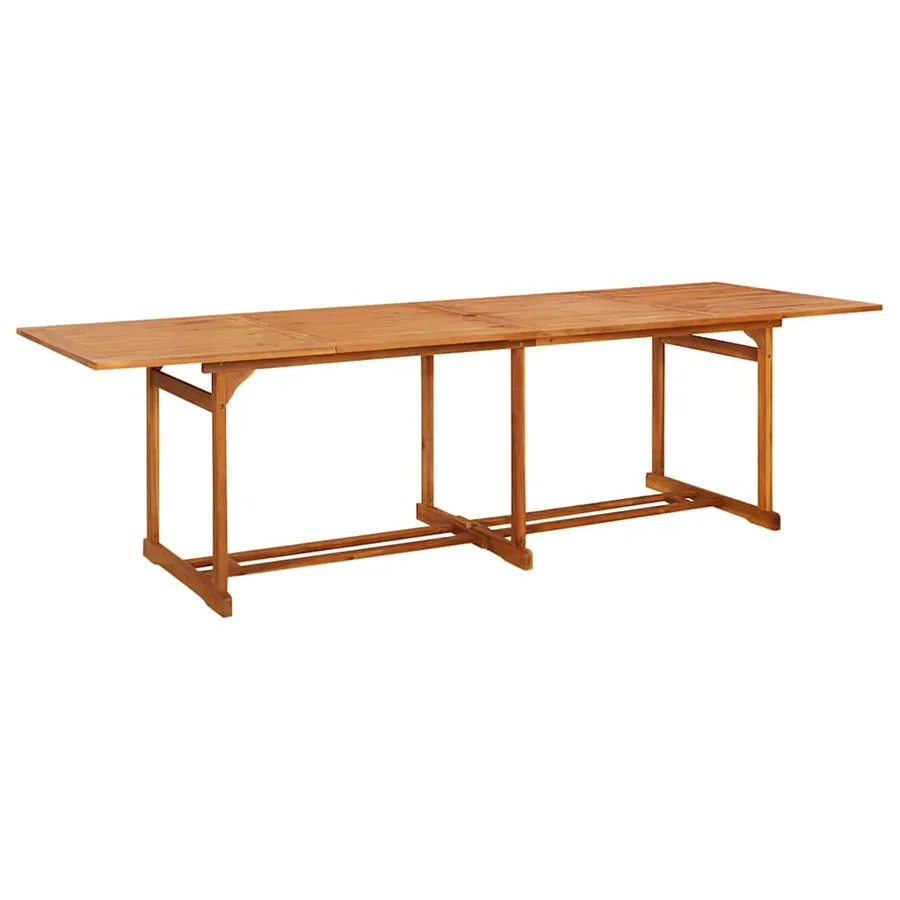 Ensemble à manger de jardin 13 pcs 280x90x75 cm bois d'acacia - 6