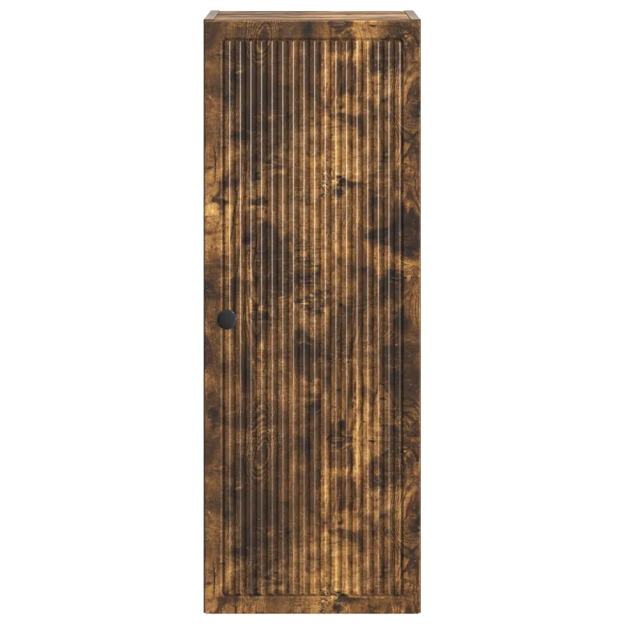 Armoire Murale Chêne fumé 33 x 34,5 x 90 cm Bois d'ingénierie - 4