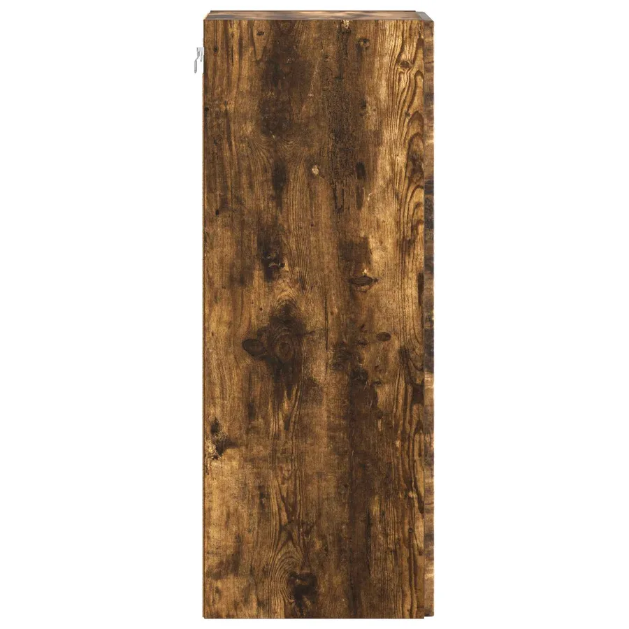 Armoire Murale Chêne fumé 33 x 34,5 x 90 cm Bois d'ingénierie - 5