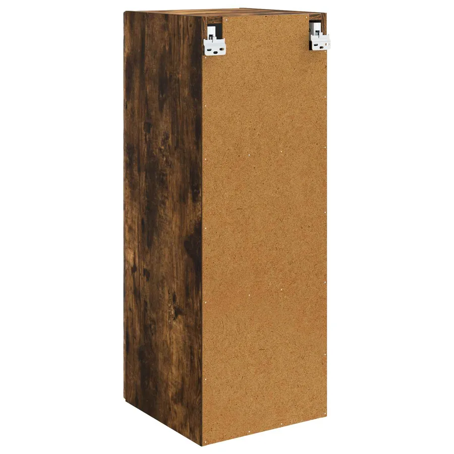 Armoire Murale Chêne fumé 33 x 34,5 x 90 cm Bois d'ingénierie - 6