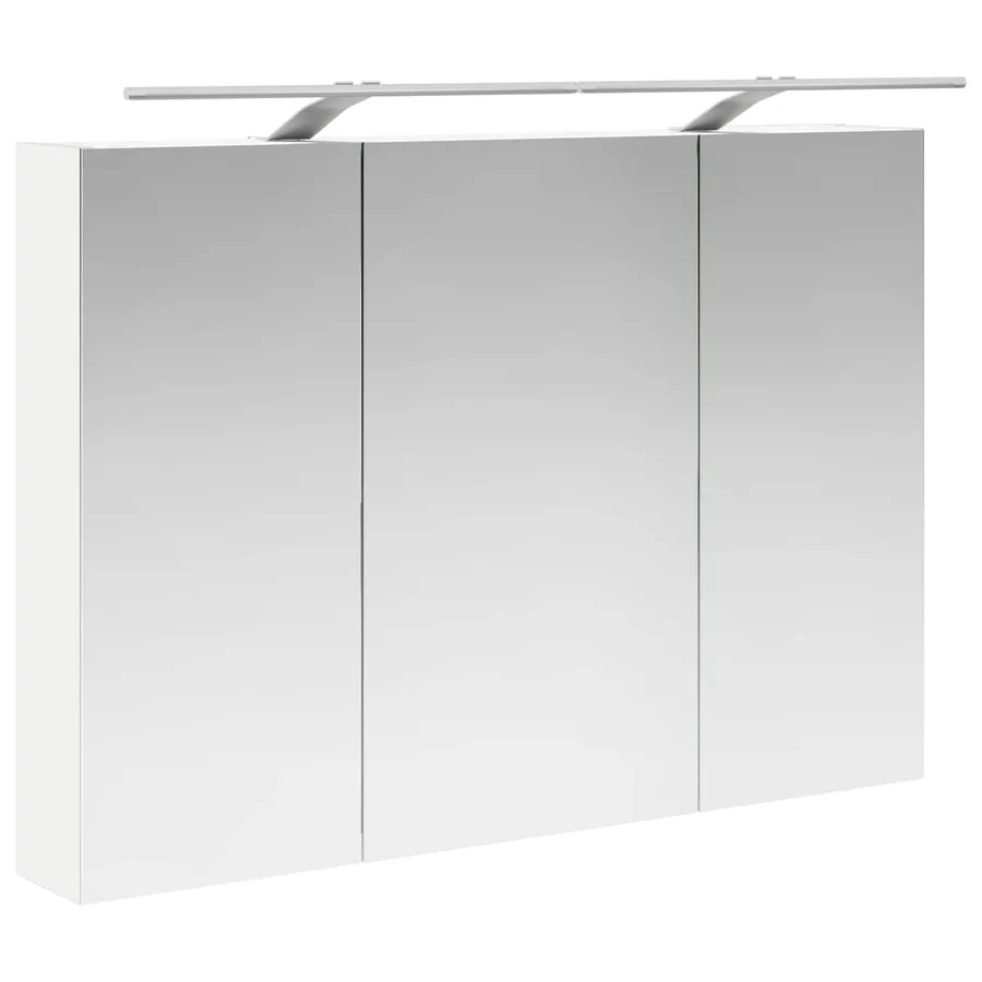 Ensemble d'armoire de salle de bain 4 pcs Blanc - 7