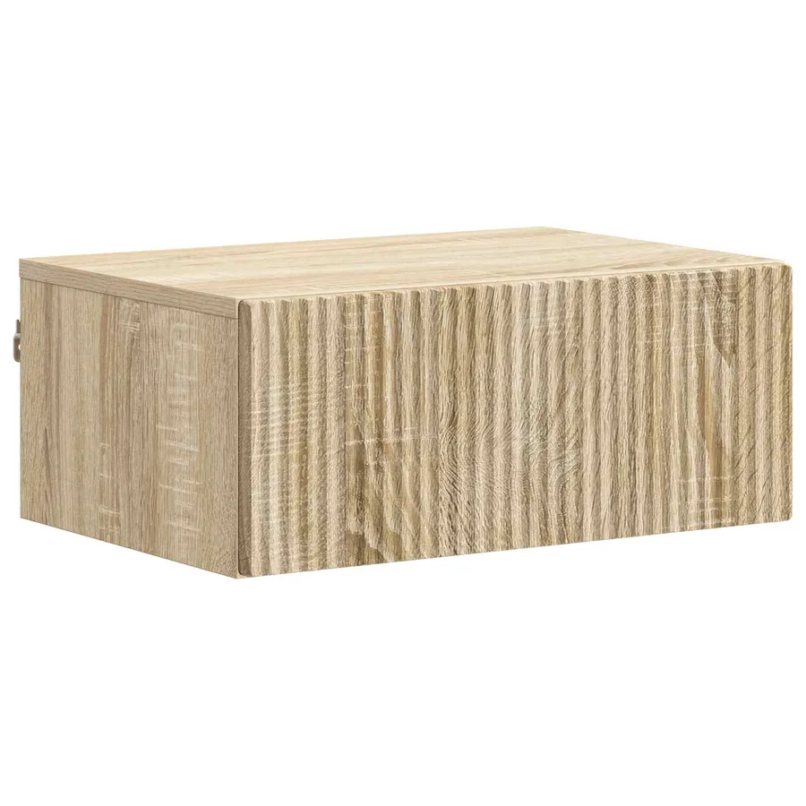 Cabinet de chevet mural Chêne Sonoma 49 x 34,5 x 20 cm - 2