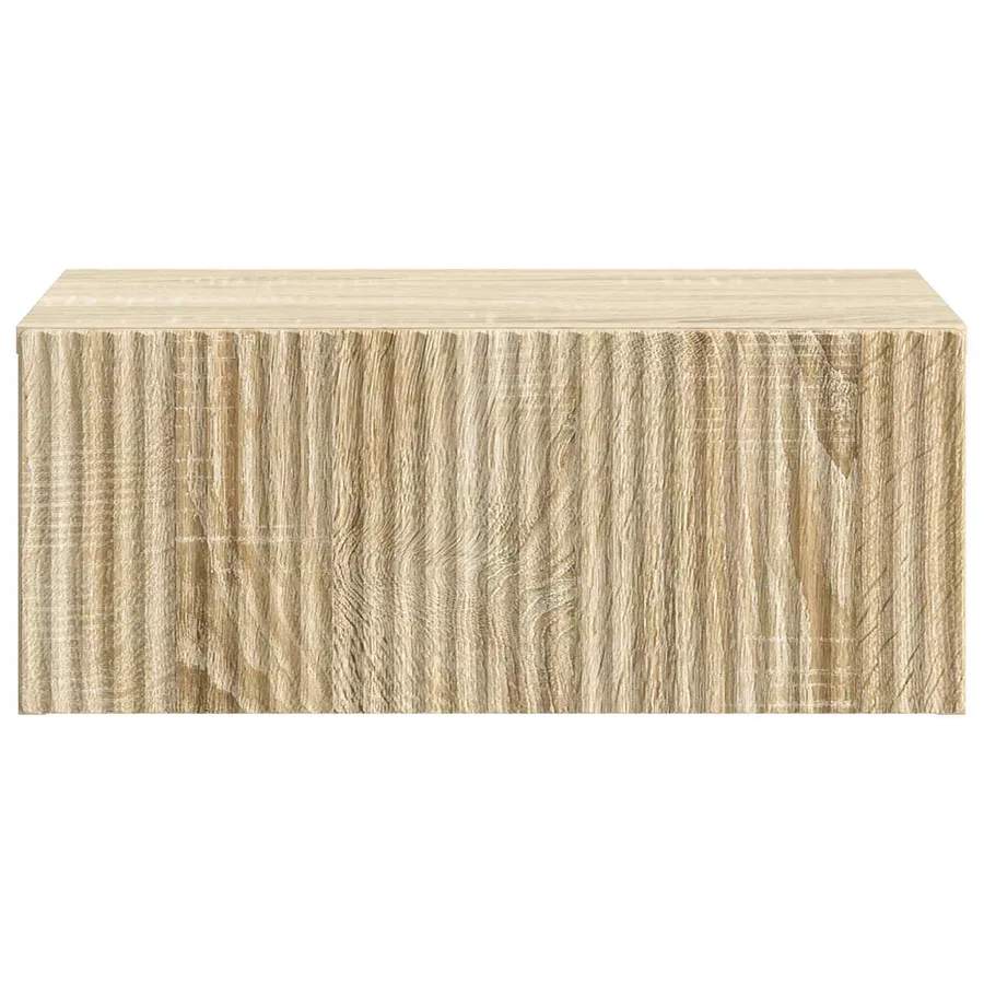 Cabinet de chevet mural Chêne Sonoma 49 x 34,5 x 20 cm - 5
