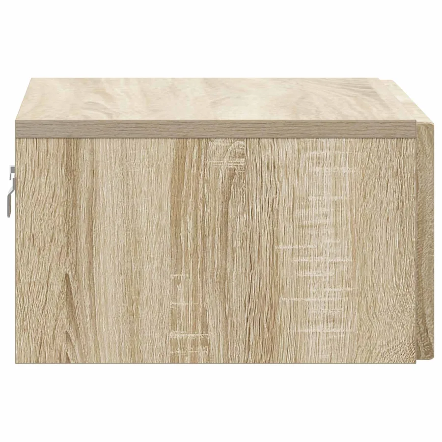 Cabinet de chevet mural Chêne Sonoma 49 x 34,5 x 20 cm - 6