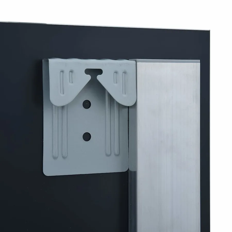 Miroir mural à LED pour salle de bains 60x80 cm - 6