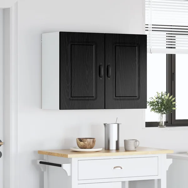Panneau de lave-vaisselle Kalmar Chêne noir 80 x 31 x 60 cm