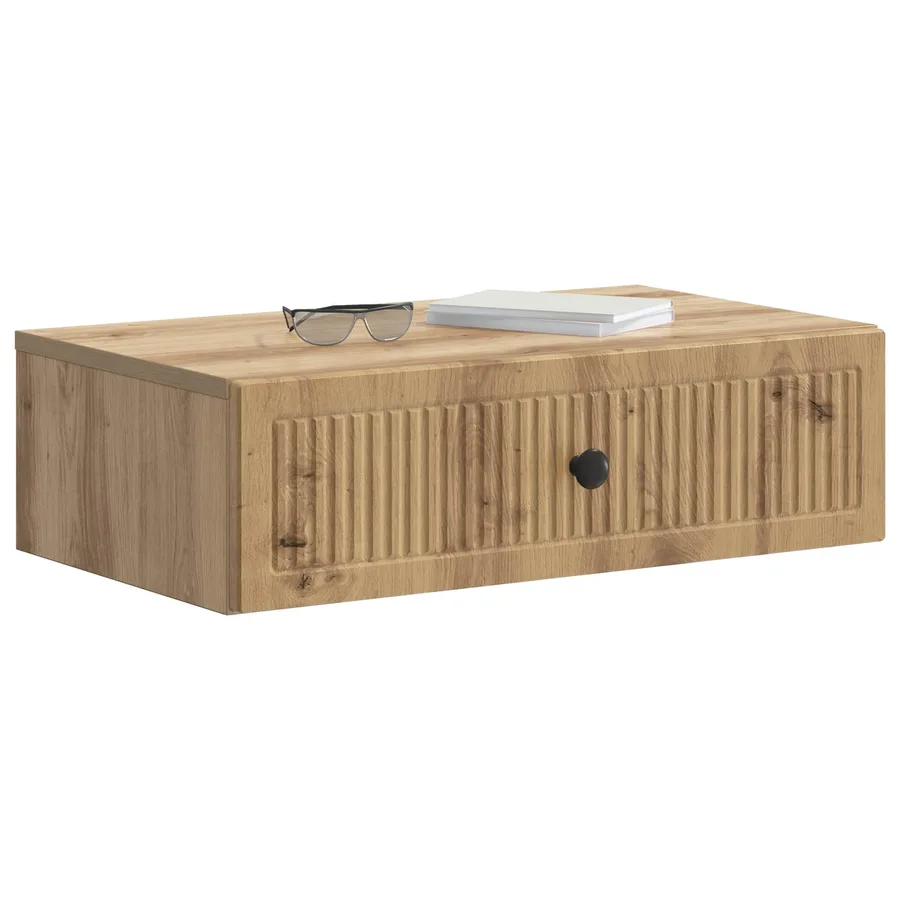 Table d'appoint murale 59 x 34,5 x 17 cm Bois d'ingénierie - 3
