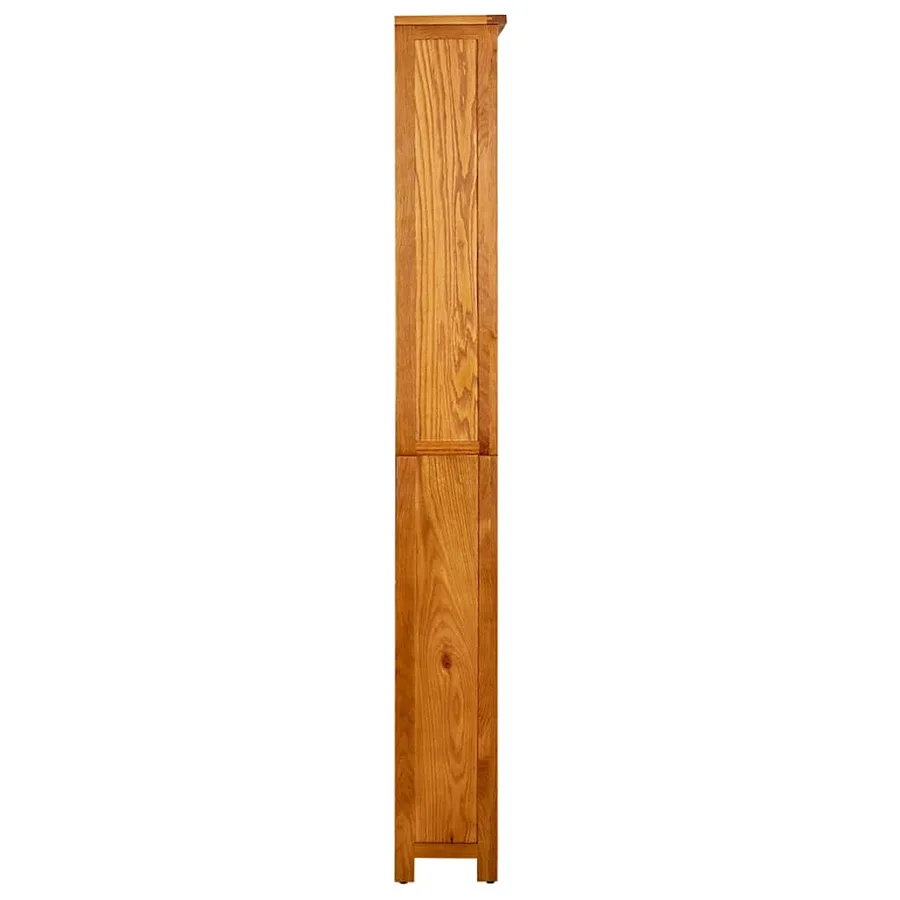 Bibliothèque à 6 étagères 80x22,5x180 cm Bois de chêne massif - 3