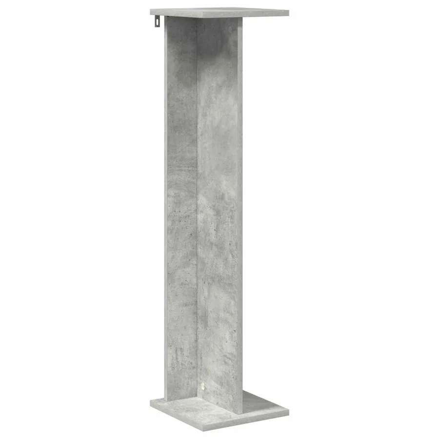 Support de Plante Gris Béton 25 x 25,5 x 100,5 cm - 2