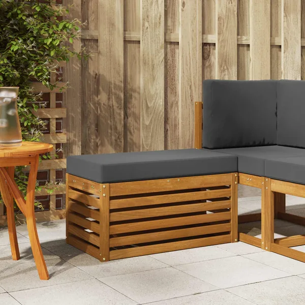 Banc de Jardin Bois d'Acacia Massif Naturel