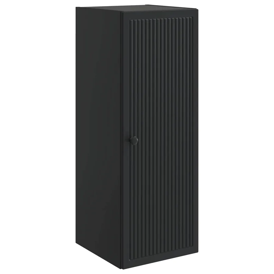 Armoire Murale Noir 33 x 34,5 x 90 cm Bois d'ingénierie - 2