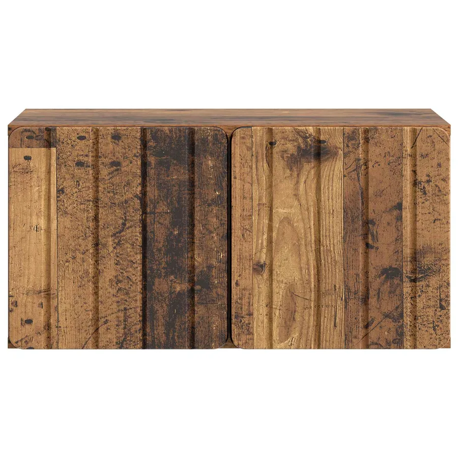 Meuble TV mural 59,5 x 31 x 30 cm Bois ancien Bois d'ingénierie - 6
