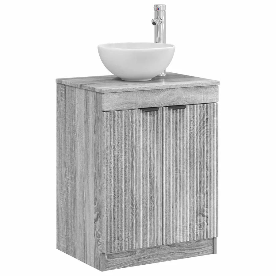Armoire de salle de bain Sonoma gris 54 x 41 x 70 cm - 3
