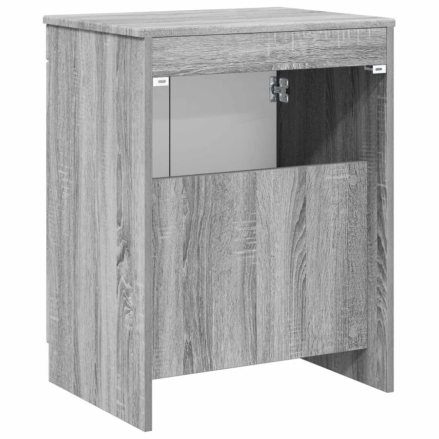 Armoire de salle de bain Sonoma gris 54 x 41 x 70 cm - 6