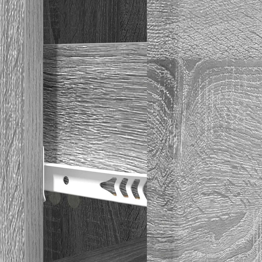 Armoire à tiroirs Sonoma gris 33 x 34,5 x 90 cm - 10