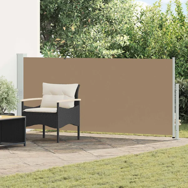 Store latéral rétractable 117 x 600 cm Polyester Rectangulaire