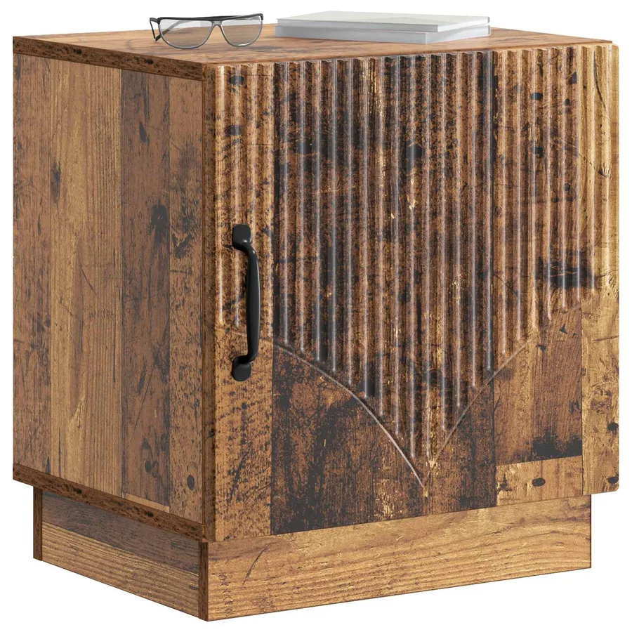 Table de chevet 2 pcs Bois ancien 43 x 34,5 x 47 cm - 3