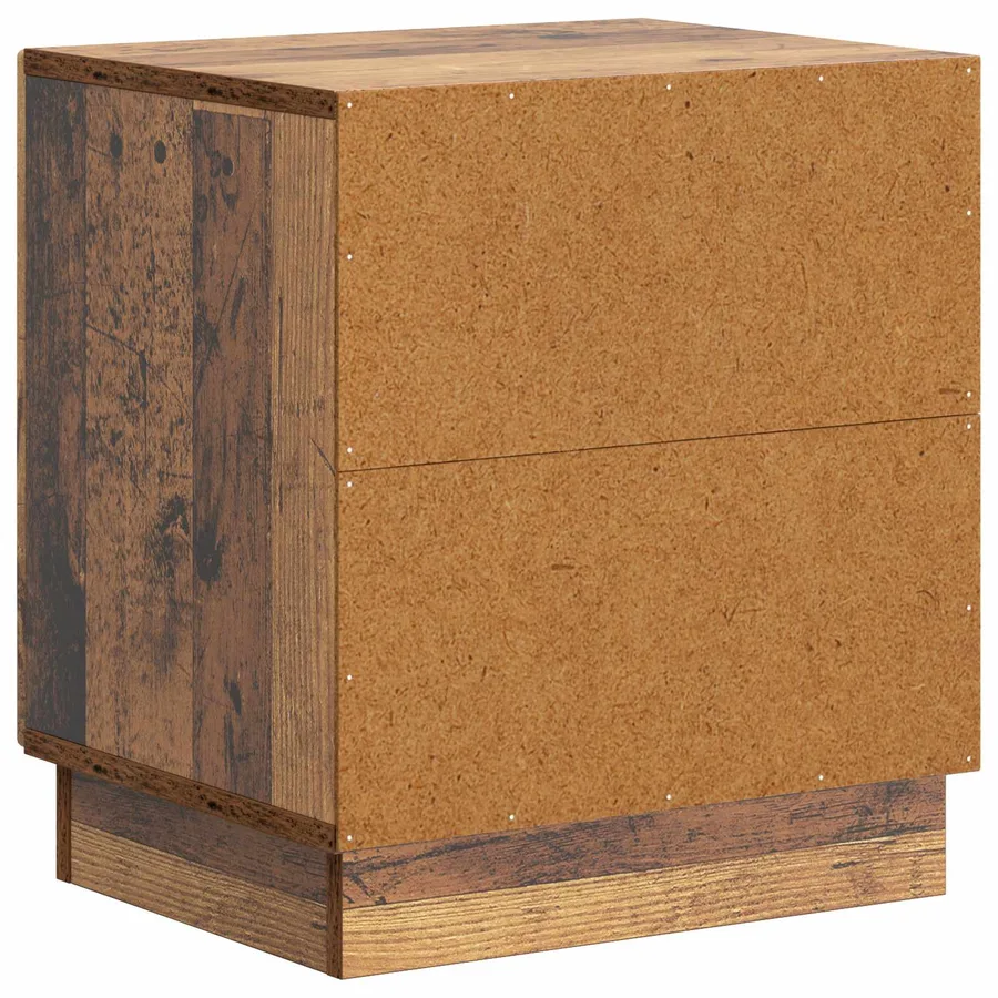 Table de chevet 2 pcs Bois ancien 43 x 34,5 x 47 cm - 9