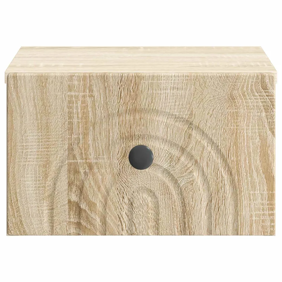 Cabinet de chevet mural Chêne Sonoma 33 x 34,5 x 20 cm - 5