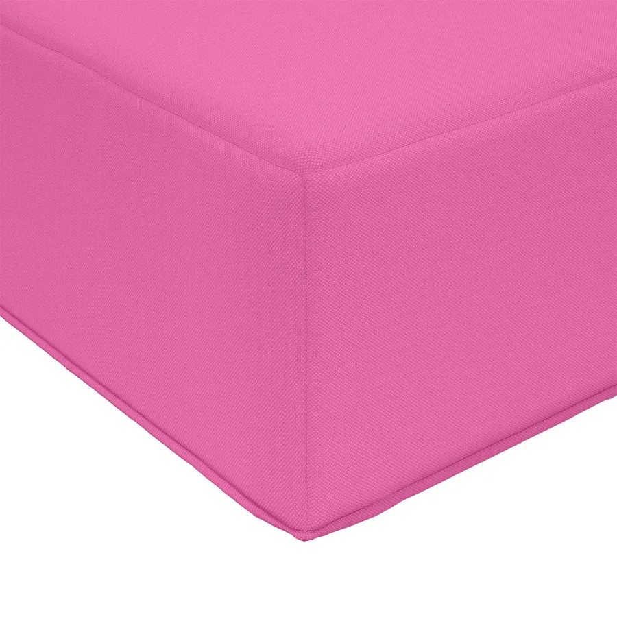 Coussin de Siège d'Extérieur Rose 111,5 x 40 x 8 cm - 6