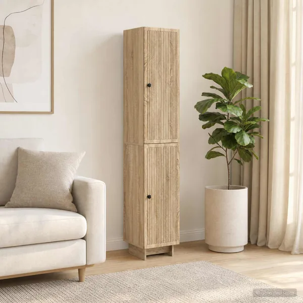 Ensemble de Meubles 2 pcs Chêne Sonoma 34,5 x 33 x 90 cm