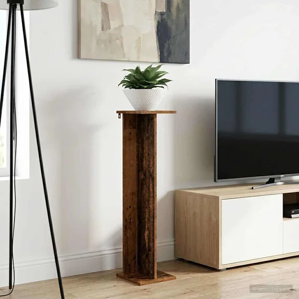 Support de Plante 2 pc Bois ancien 25 x 25,5 x 100,5 cm