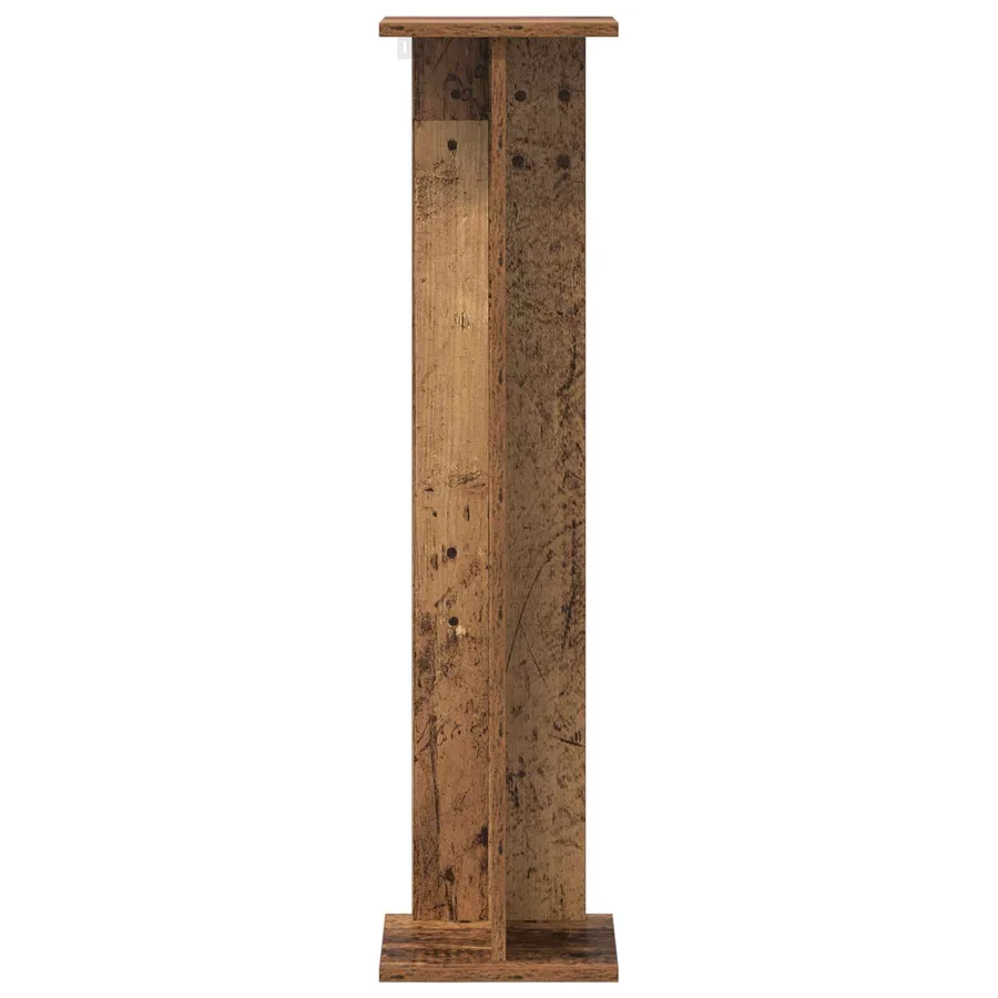 Support de Plante 2 pc Bois ancien 25 x 25,5 x 100,5 cm - 6