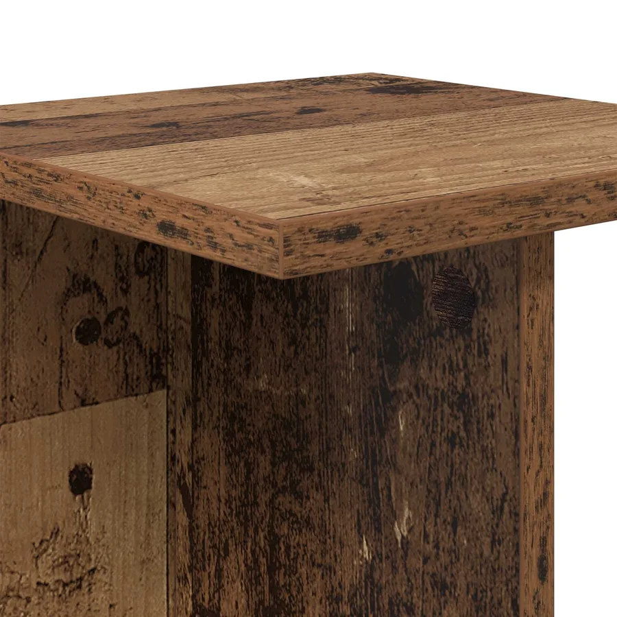 Support de Plante 2 pc Bois ancien 25 x 25,5 x 100,5 cm - 9