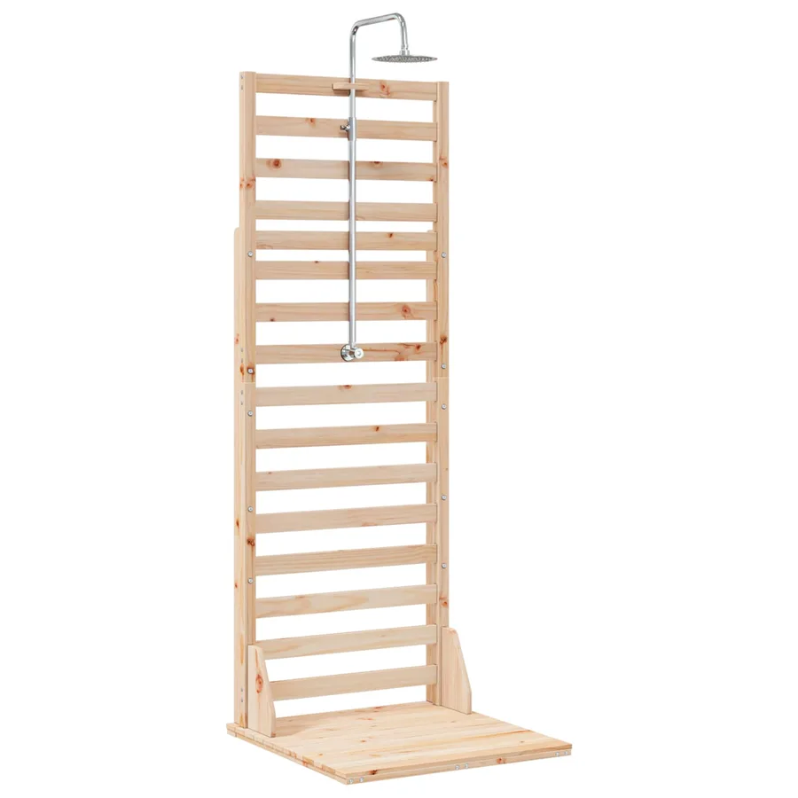 Douche d'extérieur 225 cm Naturel - 2