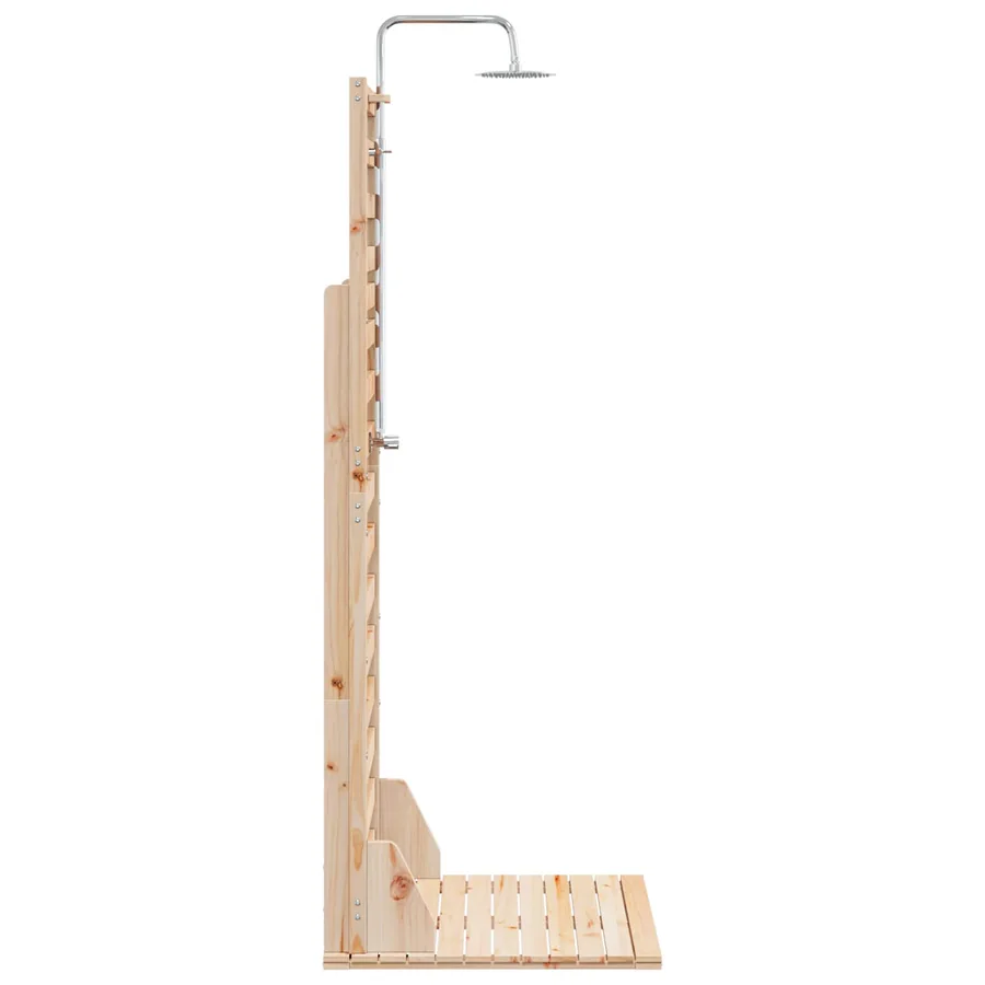 Douche d'extérieur 225 cm Naturel - 5