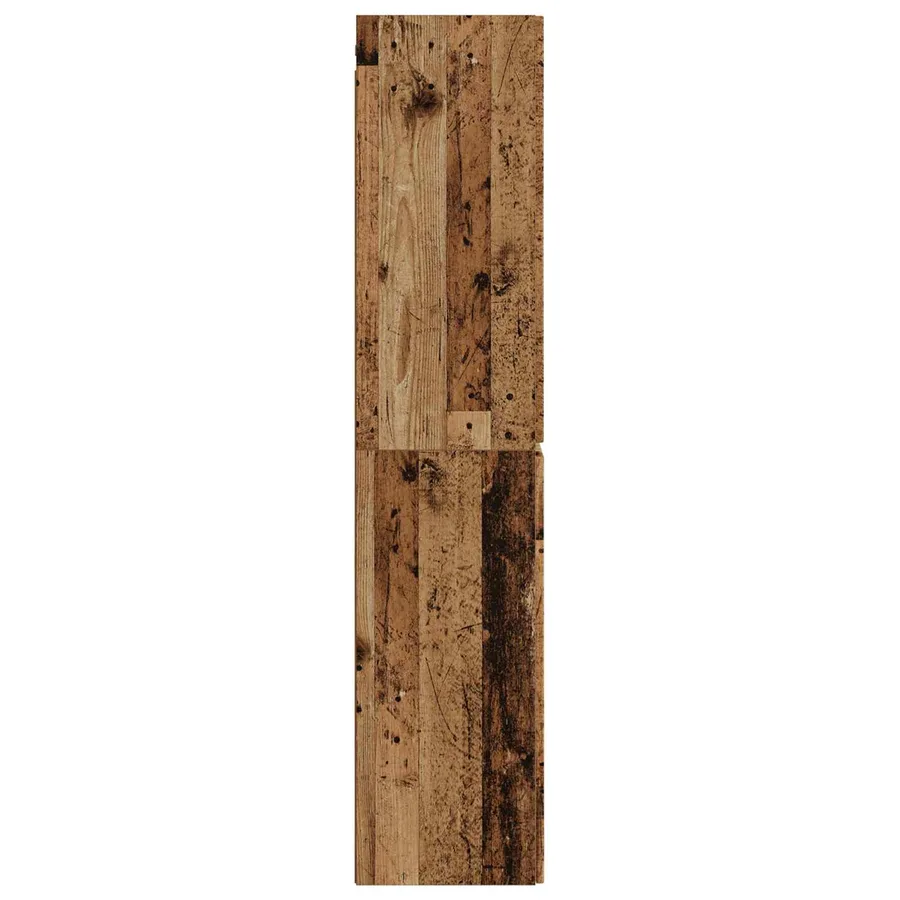 Cabinet de Salle de Bain Mural Bois ancien 33 x 34,5 x 160 cm - 4