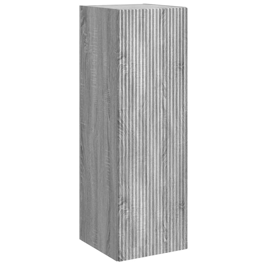 Ensemble d'armoire de salle de bain 5 pcs Sonoma gris - 6