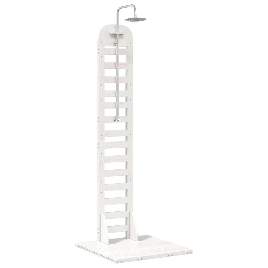 Douche d'extérieur 223 cm Blanc - 2