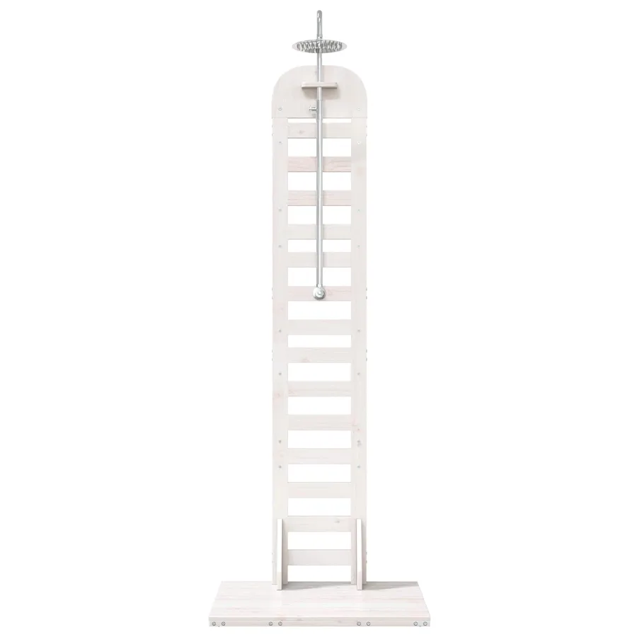 Douche d'extérieur 223 cm Blanc - 4